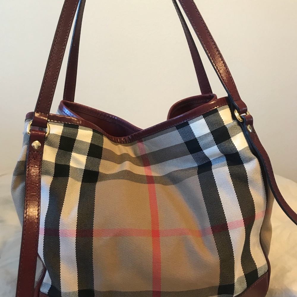 Burrery small Canterbury tote